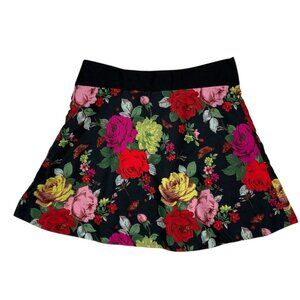 Baker By Ted Baker Girls Floral Skirt 14 Black Butterfly